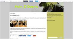 Desktop Screenshot of maindoeuvre.canalblog.com