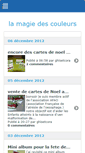Mobile Screenshot of magiedescouleurs.canalblog.com