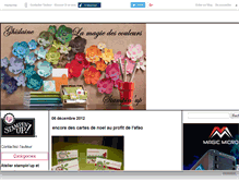 Tablet Screenshot of magiedescouleurs.canalblog.com