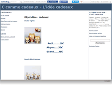 Tablet Screenshot of ccommecadeaux.canalblog.com