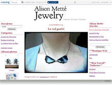 Tablet Screenshot of alisonpolyssonne.canalblog.com