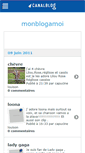 Mobile Screenshot of leblogdecyprien.canalblog.com