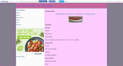Desktop Screenshot of cuisinedefatima.canalblog.com