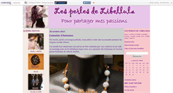 Desktop Screenshot of libellulaperles.canalblog.com
