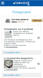 Mobile Screenshot of fimaginaire.canalblog.com