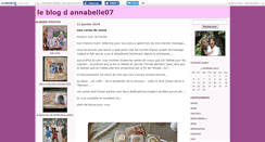 Desktop Screenshot of annabelle07scrap.canalblog.com