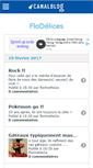 Mobile Screenshot of flodelices.canalblog.com