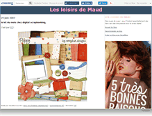 Tablet Screenshot of loisirsdemaud.canalblog.com