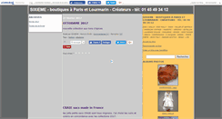Desktop Screenshot of boutiquesixieme.canalblog.com