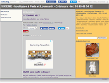 Tablet Screenshot of boutiquesixieme.canalblog.com