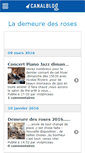 Mobile Screenshot of demeuredesroses.canalblog.com