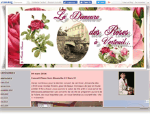 Tablet Screenshot of demeuredesroses.canalblog.com