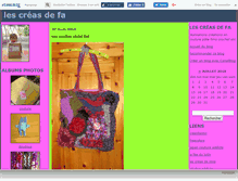 Tablet Screenshot of lescreasdefa.canalblog.com