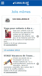 Mobile Screenshot of jolismomes.canalblog.com