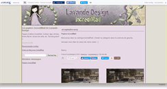 Desktop Screenshot of lavandedesign.canalblog.com