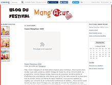 Tablet Screenshot of mangazur2009.canalblog.com