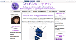 Desktop Screenshot of creationmyway.canalblog.com