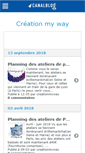 Mobile Screenshot of creationmyway.canalblog.com