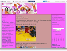 Tablet Screenshot of madamabine.canalblog.com