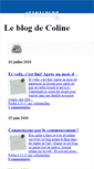 Mobile Screenshot of colinemillan.canalblog.com