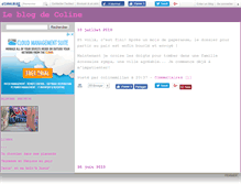 Tablet Screenshot of colinemillan.canalblog.com