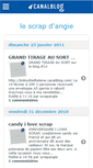 Mobile Screenshot of angiescrap.canalblog.com
