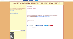Desktop Screenshot of journalcheveux.canalblog.com