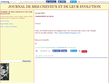 Tablet Screenshot of journalcheveux.canalblog.com