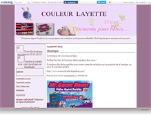 Tablet Screenshot of couleurlayette.canalblog.com
