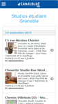 Mobile Screenshot of grenoblestudios.canalblog.com