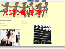 Tablet Screenshot of donnemoitamain.canalblog.com