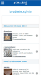 Mobile Screenshot of leblogdesylviesl.canalblog.com