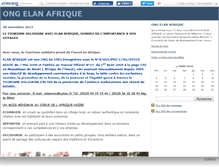 Tablet Screenshot of elanafrique.canalblog.com