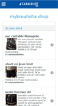 Mobile Screenshot of mybrouhahashop.canalblog.com