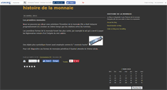 Desktop Screenshot of monnaieenfrance.canalblog.com