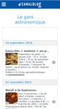 Mobile Screenshot of garsastronomique.canalblog.com