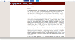 Desktop Screenshot of carolineinchina.canalblog.com