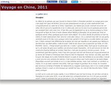 Tablet Screenshot of carolineinchina.canalblog.com