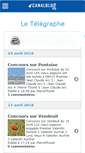 Mobile Screenshot of letelegraphe.canalblog.com