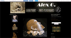 Desktop Screenshot of alexgsculpture.canalblog.com