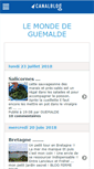 Mobile Screenshot of latelierguemalde.canalblog.com