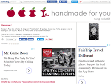Tablet Screenshot of handmadeforyou.canalblog.com