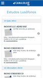 Mobile Screenshot of estudoslusofonos.canalblog.com