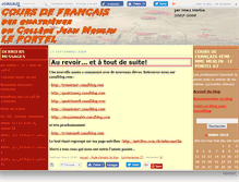 Tablet Screenshot of etudedelalangue.canalblog.com