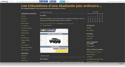 Desktop Screenshot of etudiante2009.canalblog.com