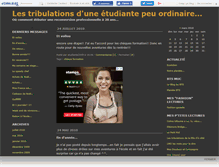 Tablet Screenshot of etudiante2009.canalblog.com