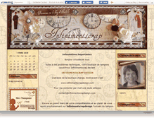 Tablet Screenshot of infinimentscrap.canalblog.com