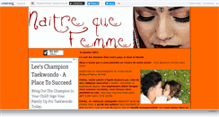 Desktop Screenshot of naitrequefemme.canalblog.com