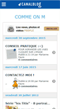 Mobile Screenshot of commeonm.canalblog.com