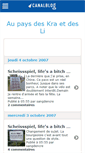 Mobile Screenshot of krali.canalblog.com